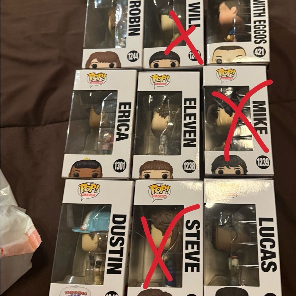 Funko Pop! Stranger Things Figures Set